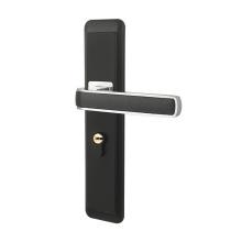 Matte Black Door Lock Home Silence Indoor Bedroom Door Handle GO-SK2